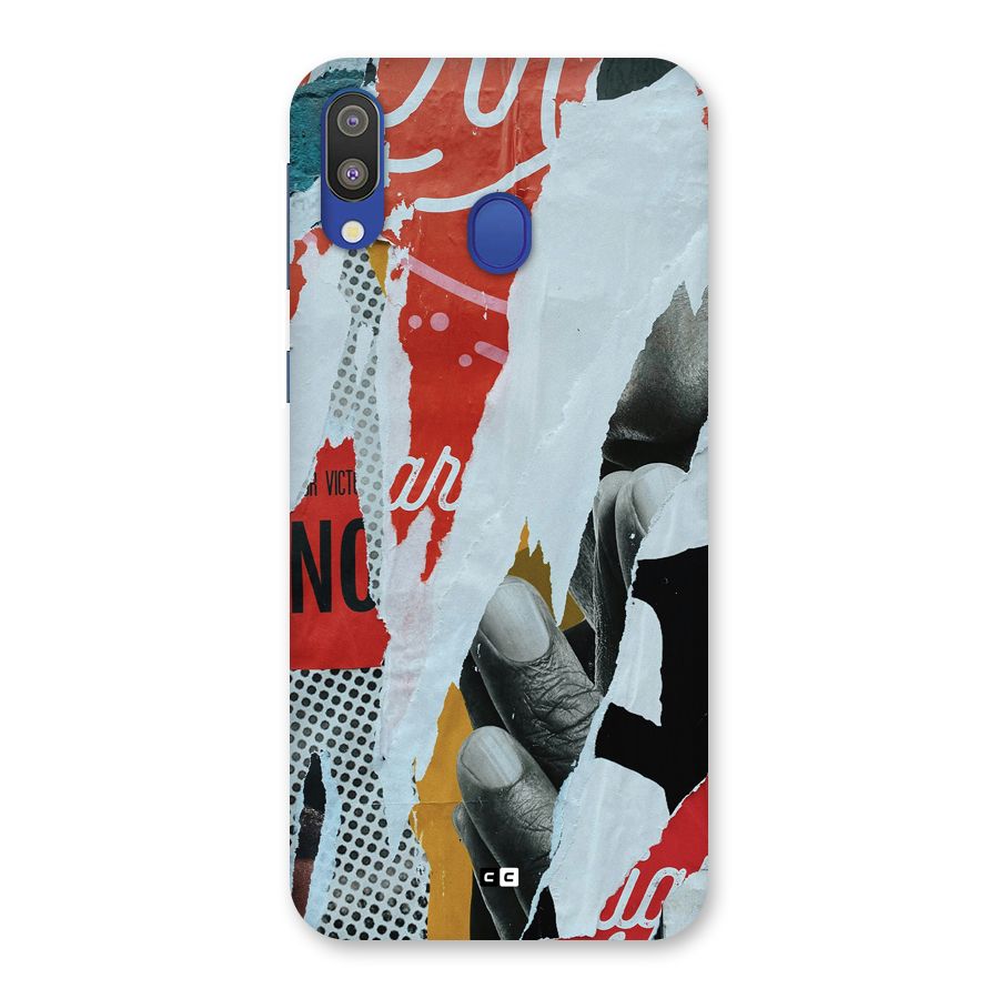 Fabulous Paper Cutout Back Case for Galaxy M20