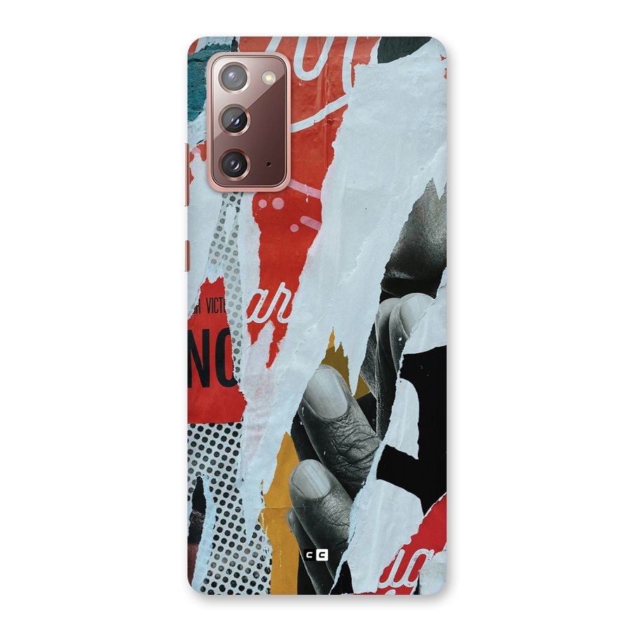 Fabulous Paper Cutout Back Case for Galaxy Note 20