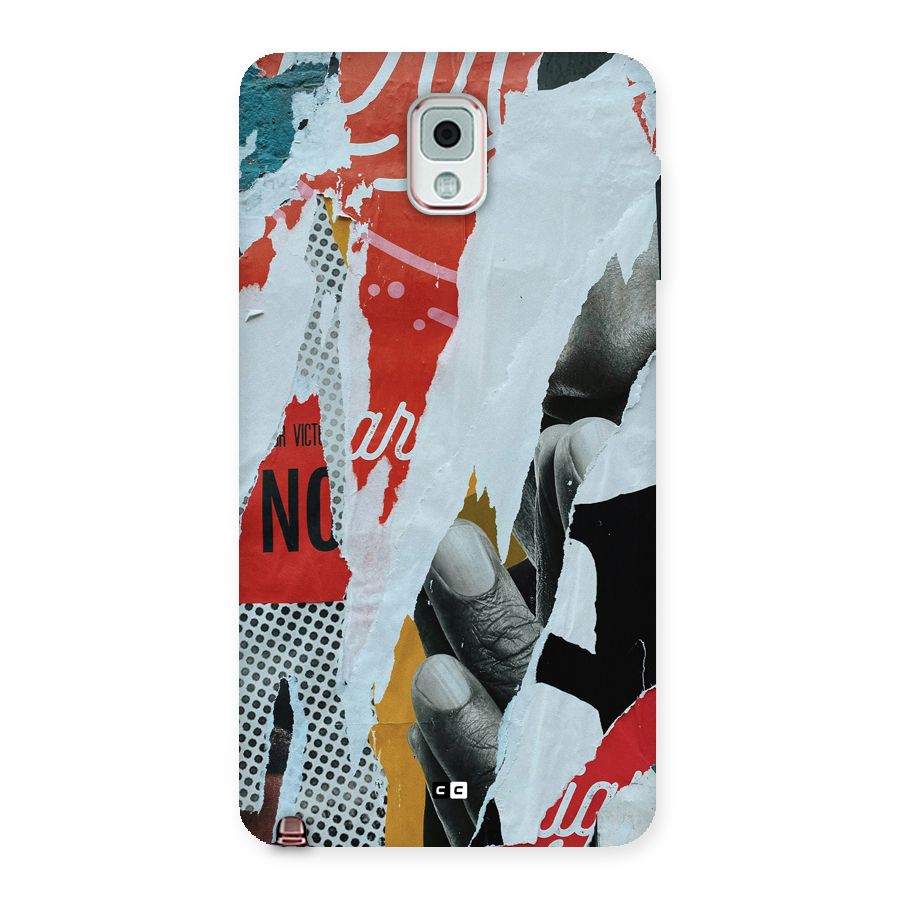 Fabulous Paper Cutout Back Case for Galaxy Note 3