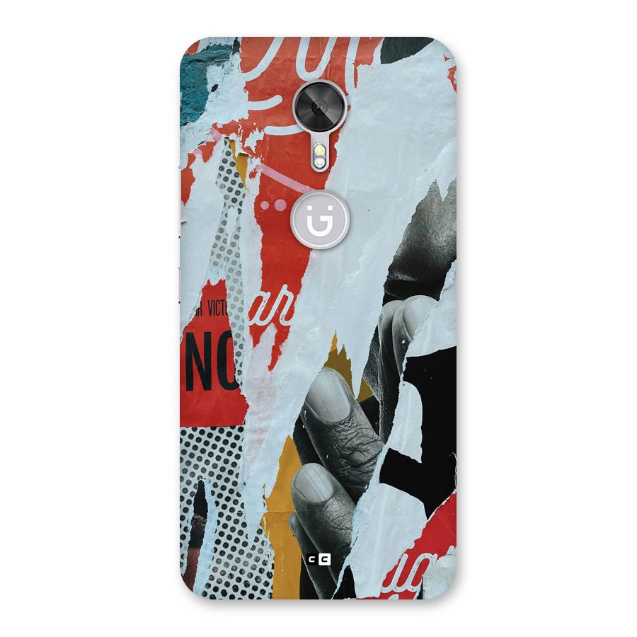 Fabulous Paper Cutout Back Case for Gionee A1