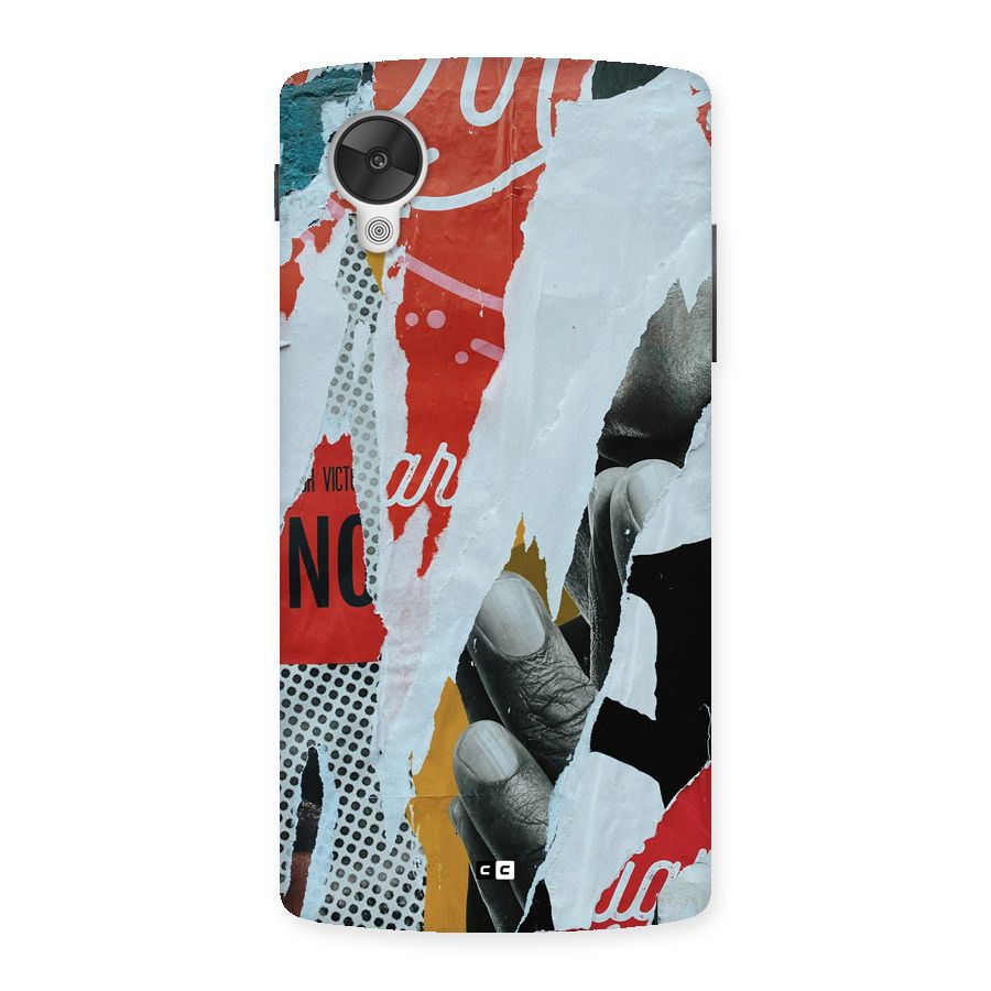 Fabulous Paper Cutout Back Case for Google Nexus 5