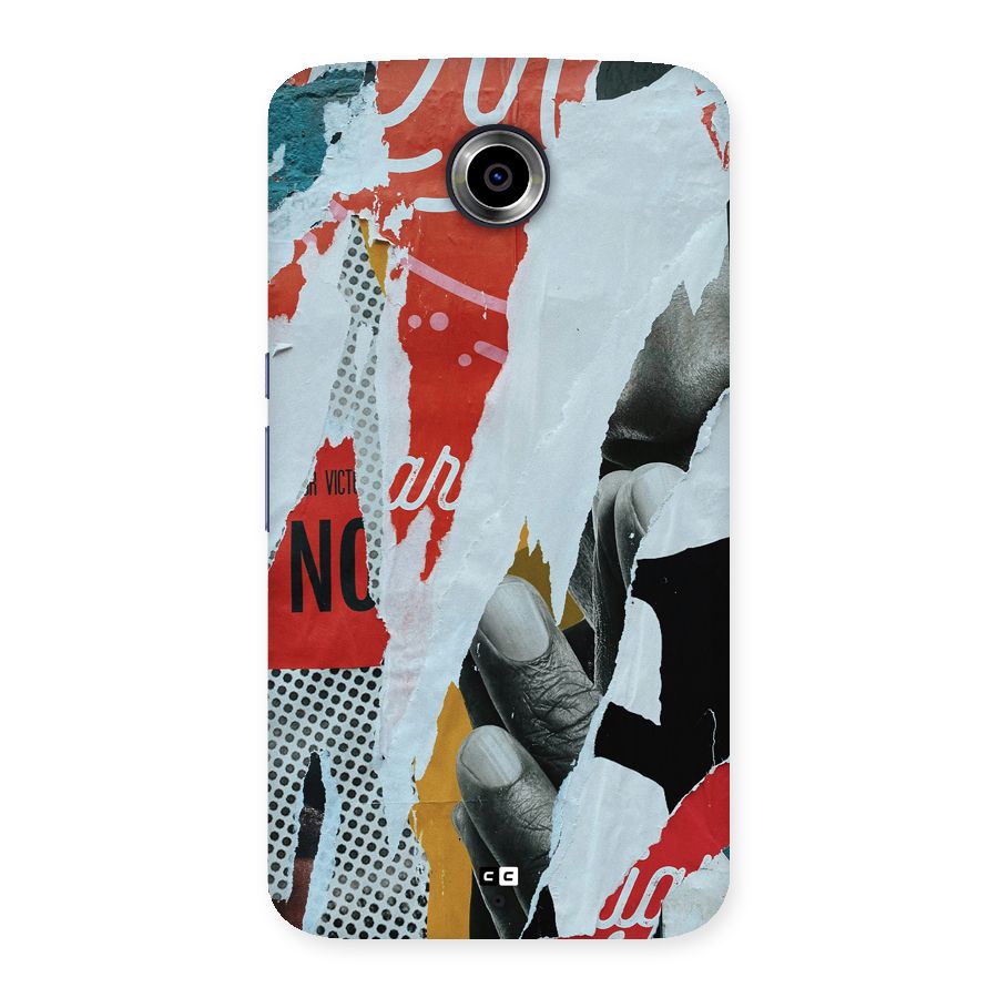 Fabulous Paper Cutout Back Case for Google Nexus 6