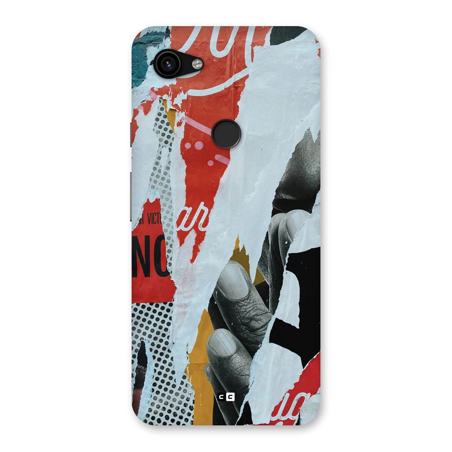 Fabulous Paper Cutout Back Case for Google Pixel 3a XL
