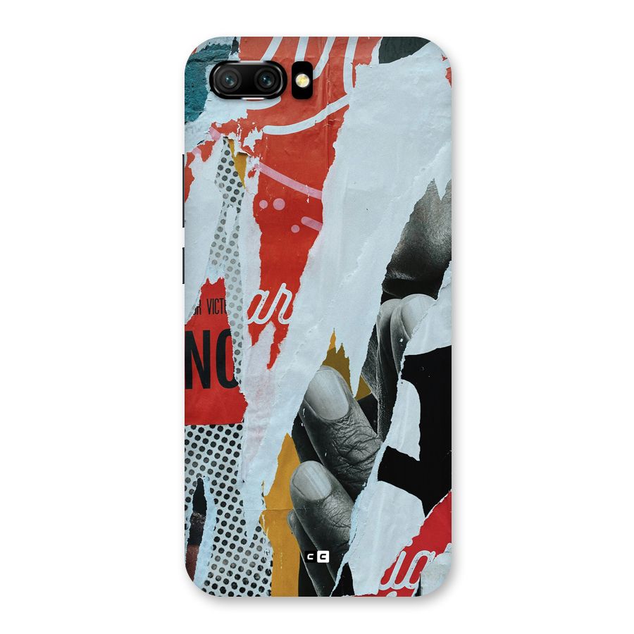 Fabulous Paper Cutout Back Case for Honor 10