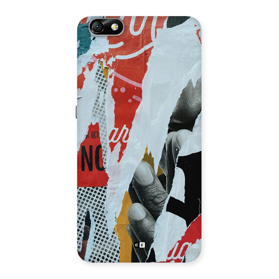 Fabulous Paper Cutout Back Case for Honor 4X