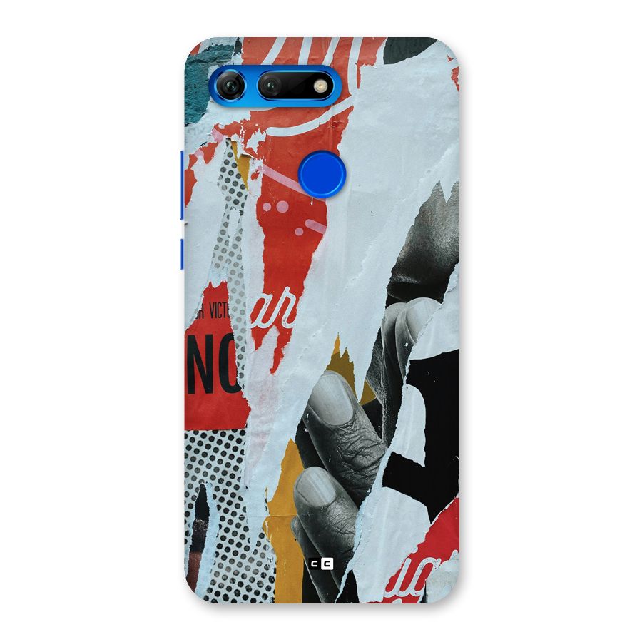 Fabulous Paper Cutout Back Case for Honor View 20