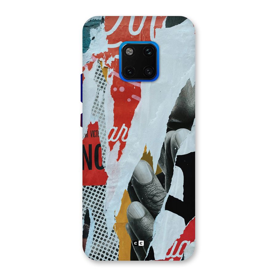 Fabulous Paper Cutout Back Case for Huawei Mate 20 Pro