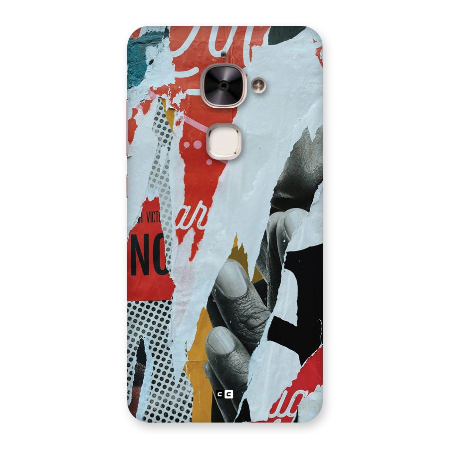 Fabulous Paper Cutout Back Case for Le 2