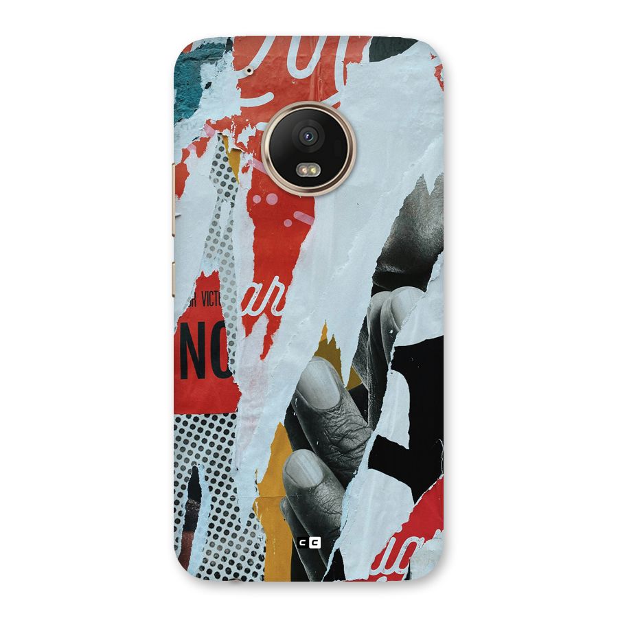 Fabulous Paper Cutout Back Case for Moto G5 Plus