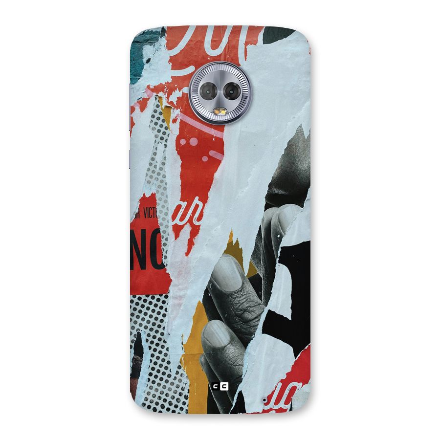 Fabulous Paper Cutout Back Case for Moto G6 Plus