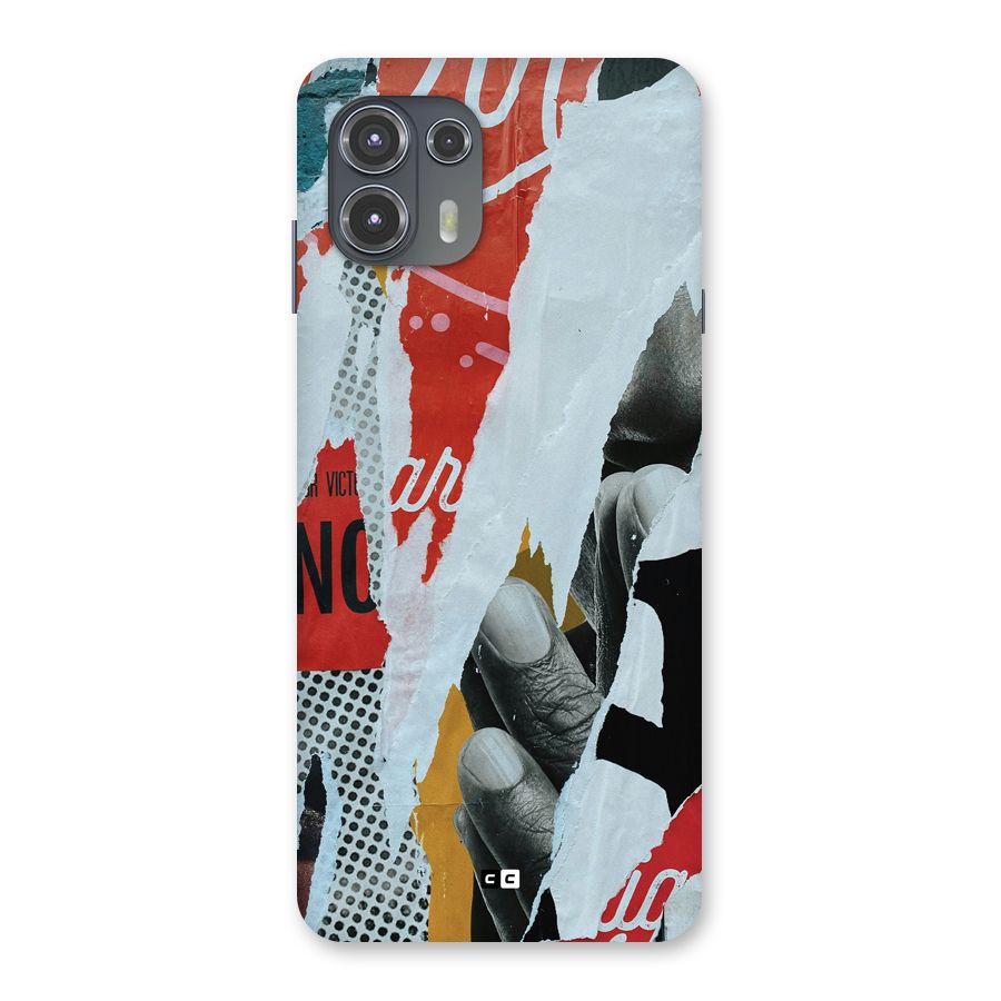 Fabulous Paper Cutout Back Case for Motorola Edge 20 Fusion