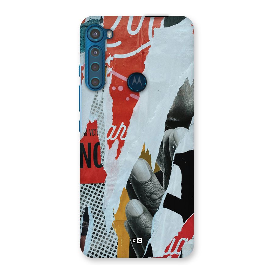 Fabulous Paper Cutout Back Case for Motorola One Fusion Plus