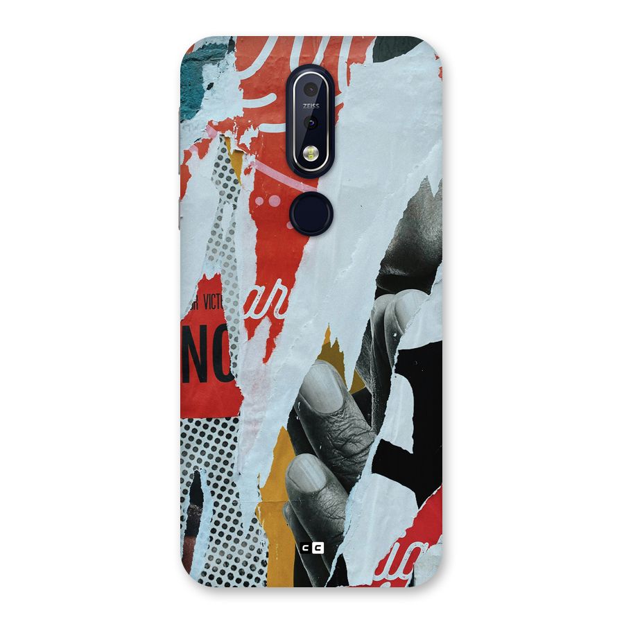 Fabulous Paper Cutout Back Case for Nokia 7.1