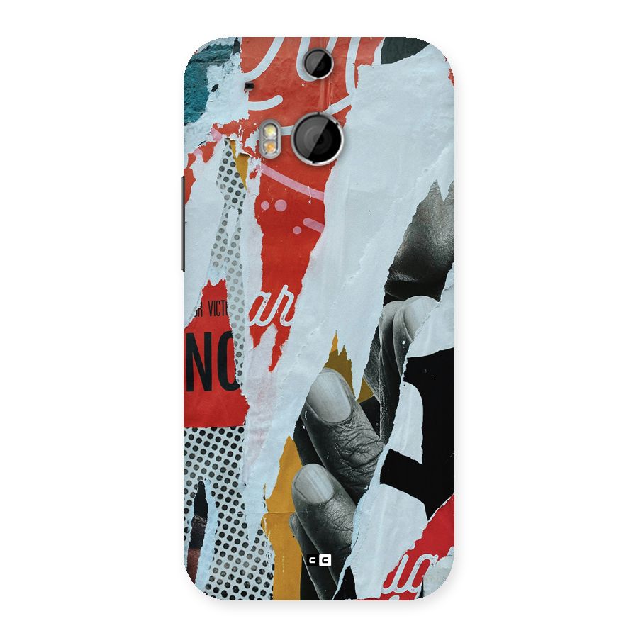 Fabulous Paper Cutout Back Case for One M8