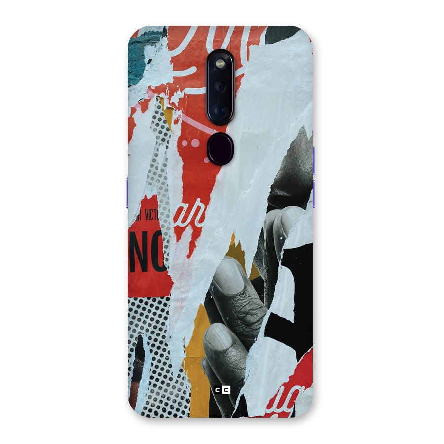 Fabulous Paper Cutout Back Case for Oppo F11 Pro
