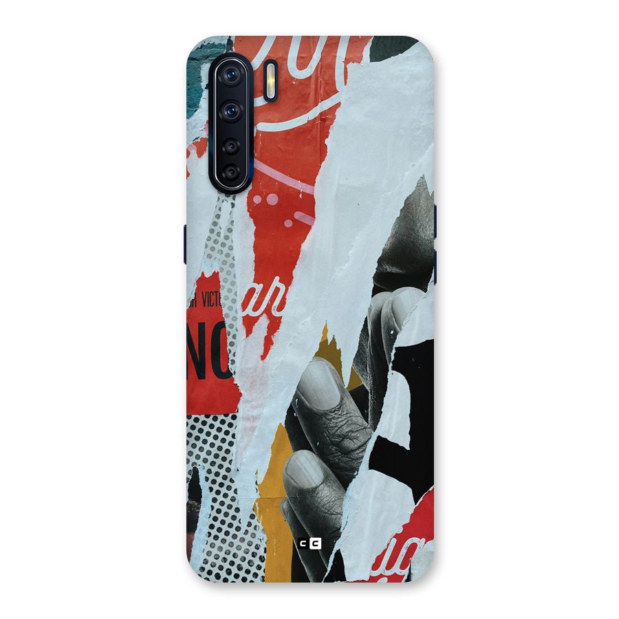 Fabulous Paper Cutout Back Case for Oppo F15