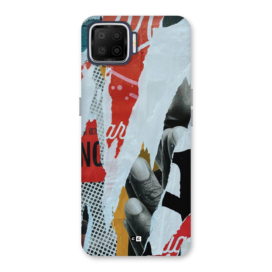 Fabulous Paper Cutout Back Case for Oppo F17