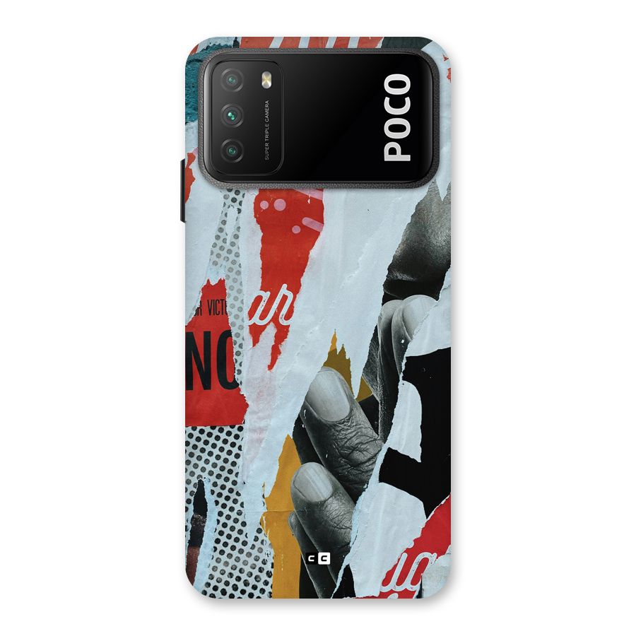 Fabulous Paper Cutout Back Case for Poco M3