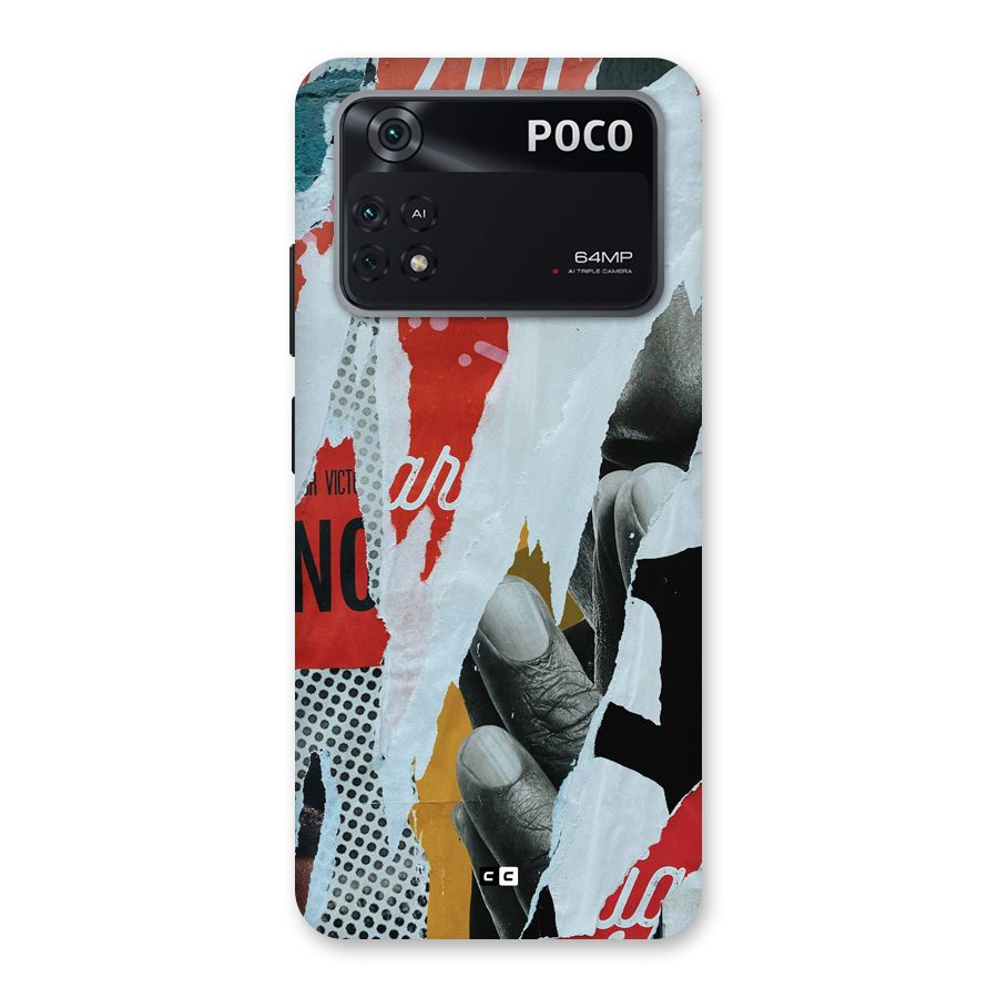 Fabulous Paper Cutout Back Case for Poco M4 Pro 4G