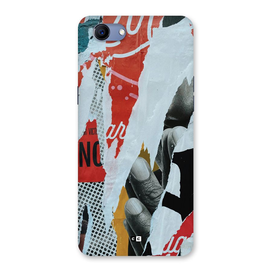 Fabulous Paper Cutout Back Case for Realme 1
