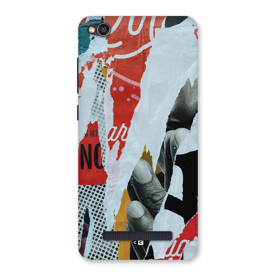 Fabulous Paper Cutout Back Case for Redmi 4A