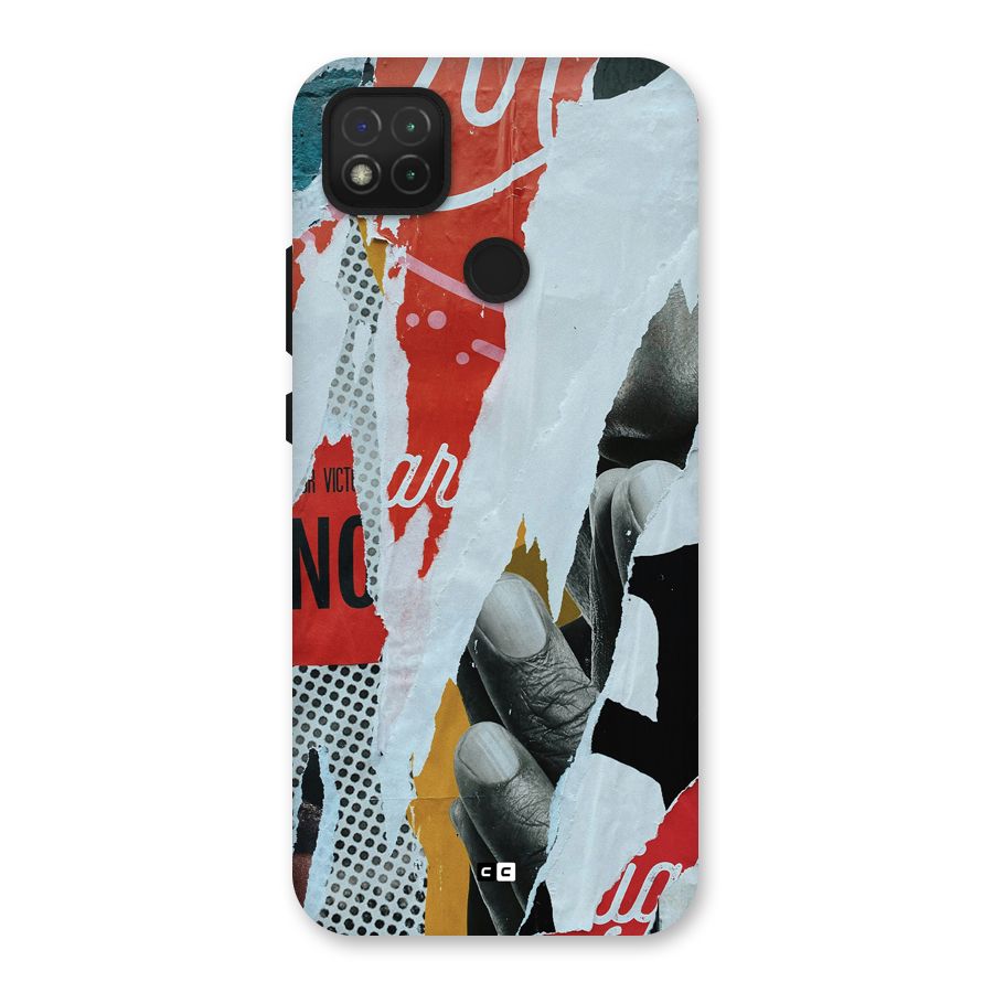 Fabulous Paper Cutout Back Case for Redmi 9 Activ