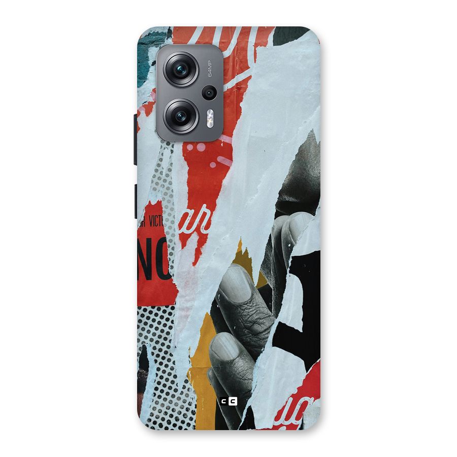 Fabulous Paper Cutout Back Case for Redmi K50i