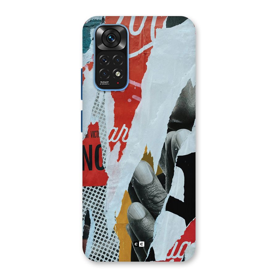 Fabulous Paper Cutout Back Case for Redmi Note 11