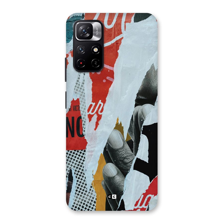 Fabulous Paper Cutout Back Case for Redmi Note 11T 5G