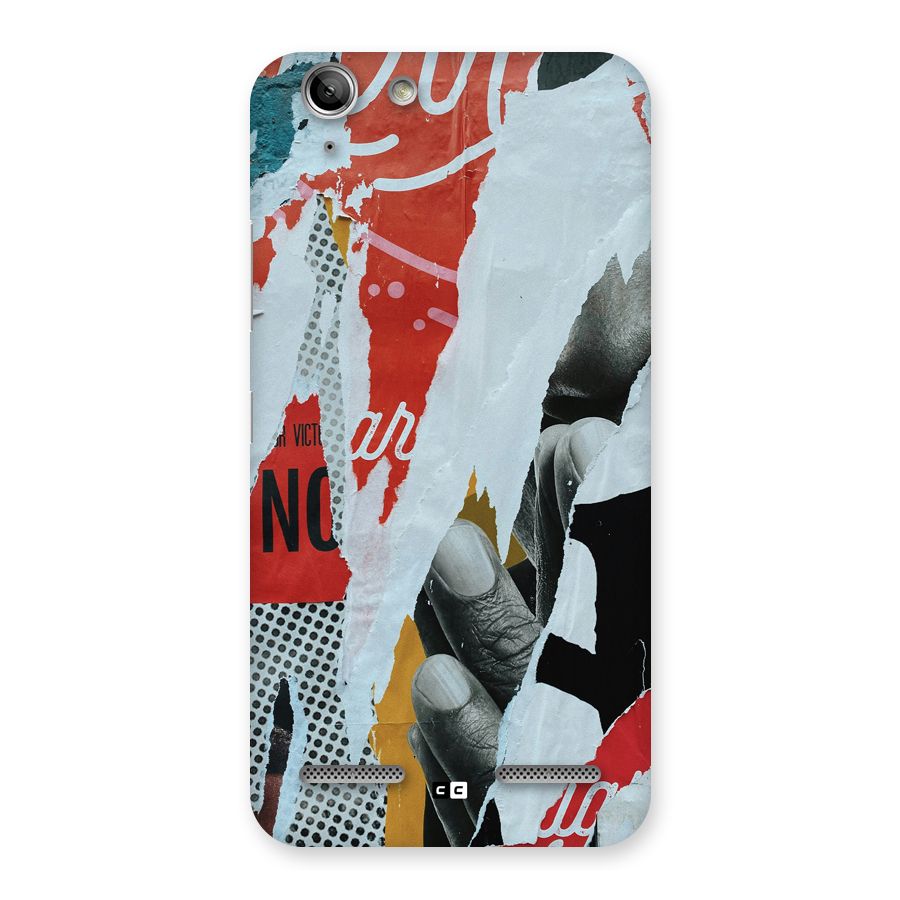 Fabulous Paper Cutout Back Case for Vibe K5 Plus