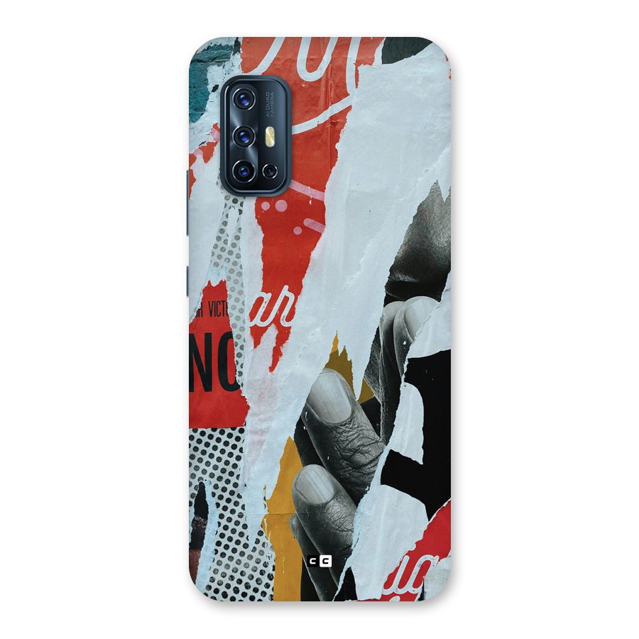 Fabulous Paper Cutout Back Case for Vivo V17