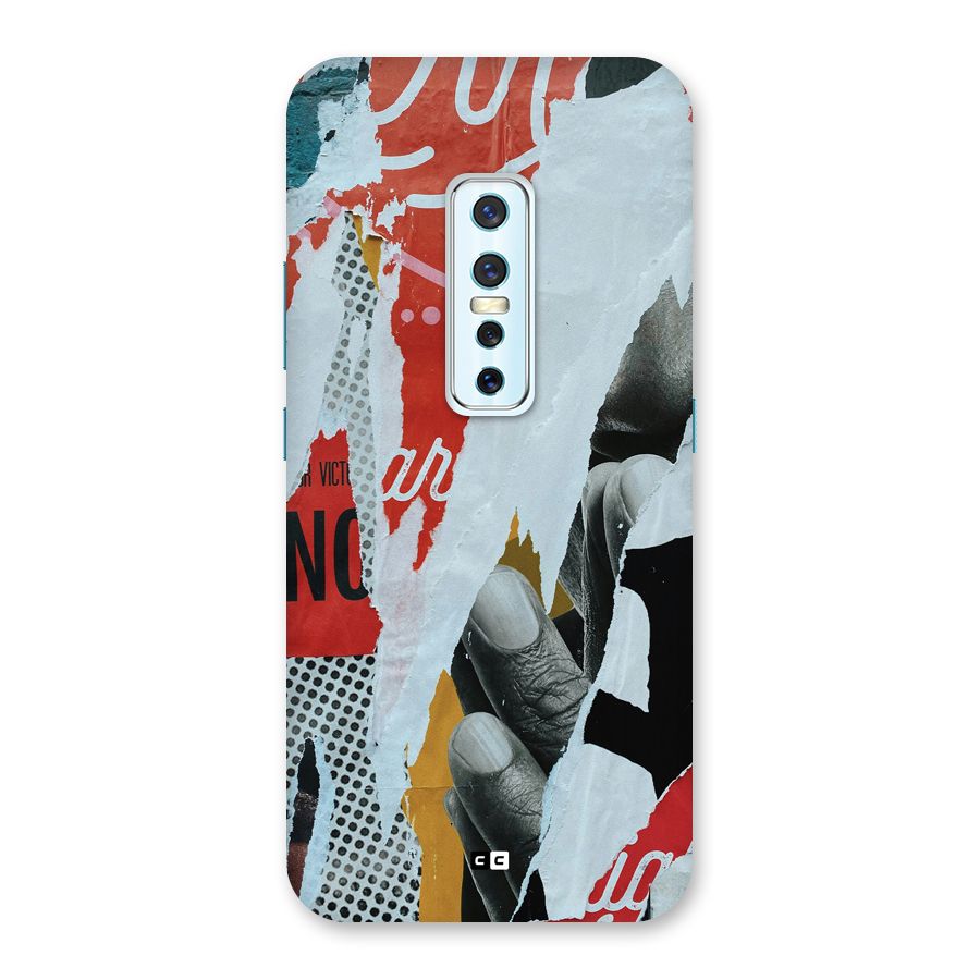 Fabulous Paper Cutout Back Case for Vivo V17 Pro