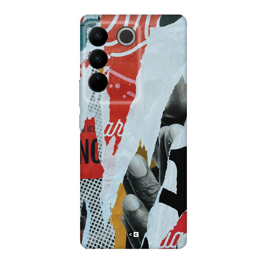 Fabulous Paper Cutout Back Case for Vivo V27