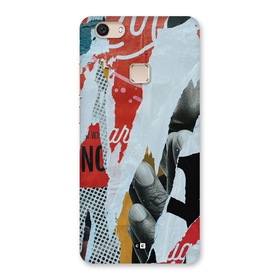 Fabulous Paper Cutout Back Case for Vivo V7