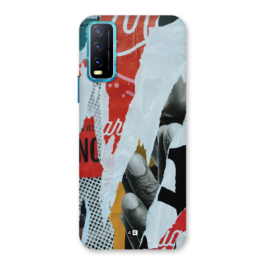 Fabulous Paper Cutout Back Case for Vivo Y20G