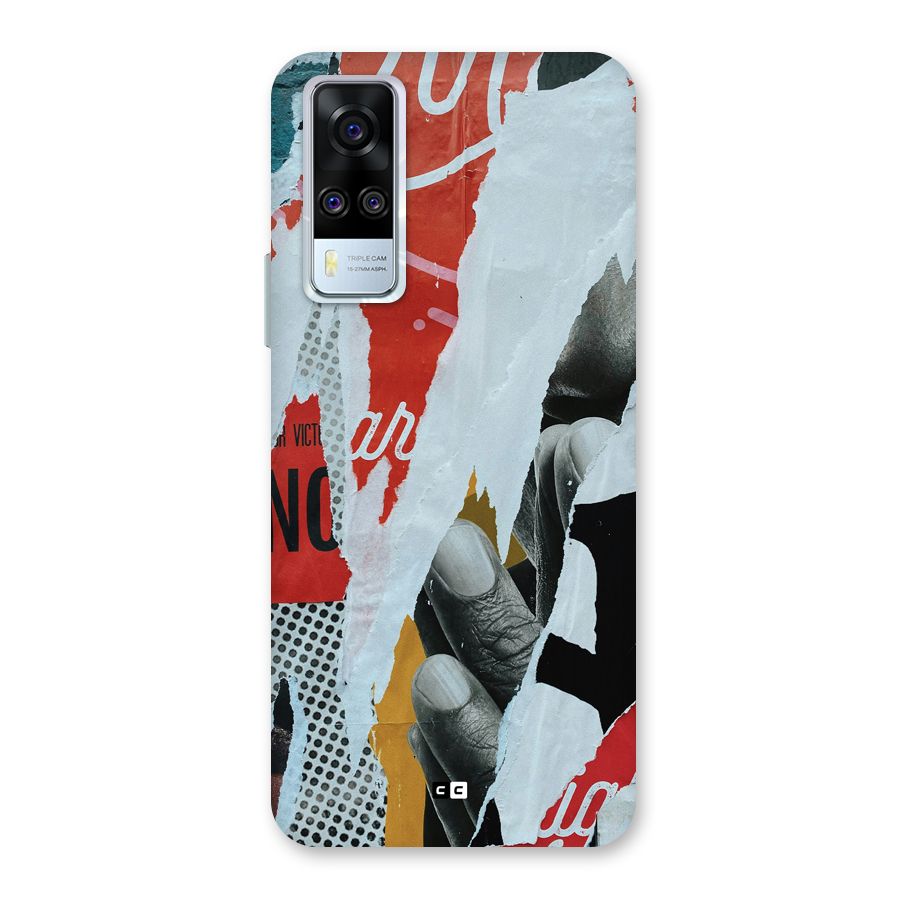 Fabulous Paper Cutout Back Case for Vivo Y31