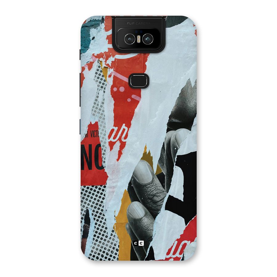 Fabulous Paper Cutout Back Case for Zenfone 6z