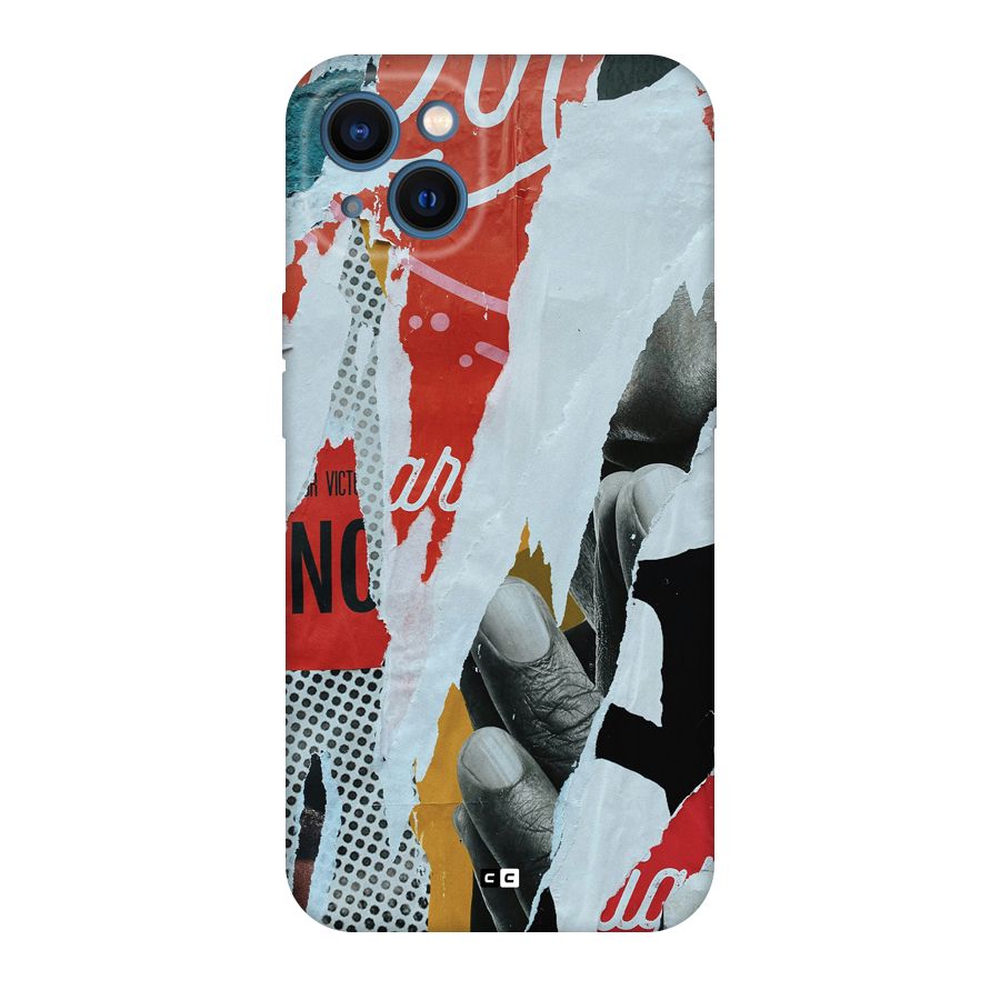 Fabulous Paper Cutout Back Case for iPhone 13