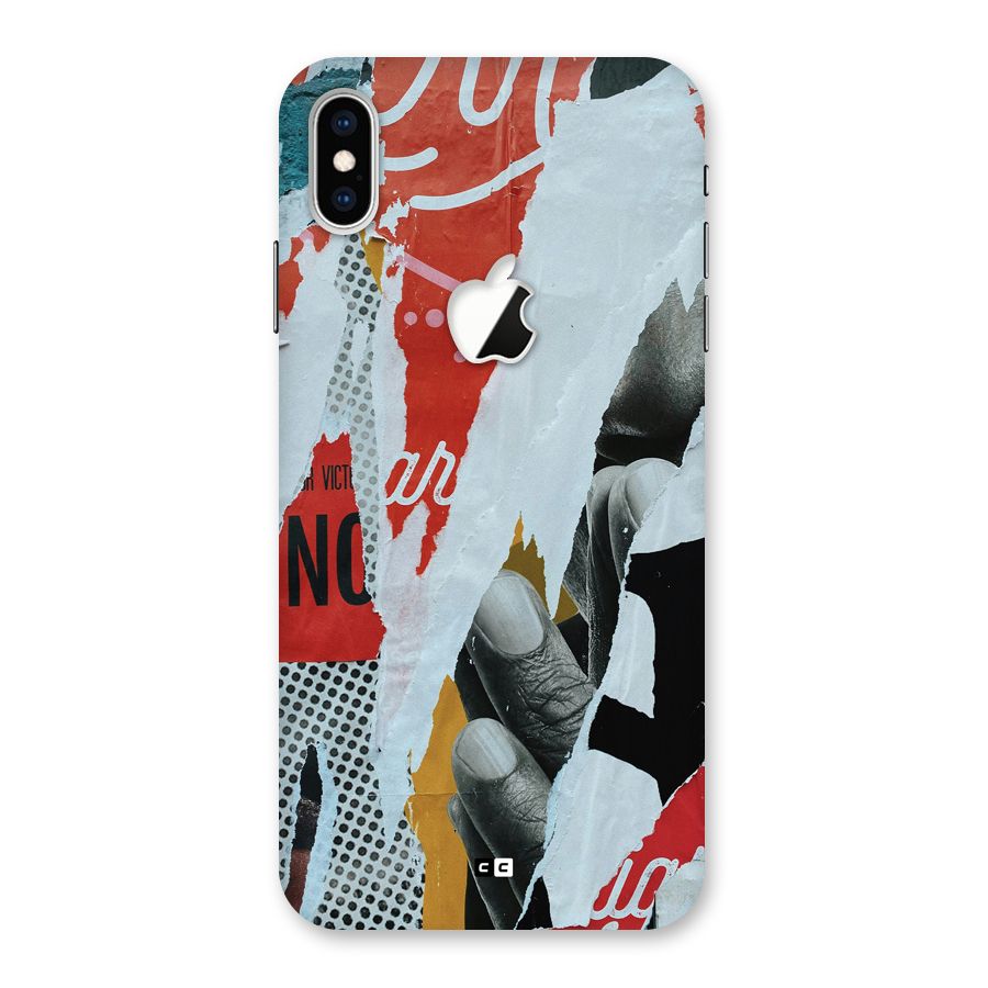 Fabulous Paper Cutout Back Case for iPhone XS Max Apple Cut