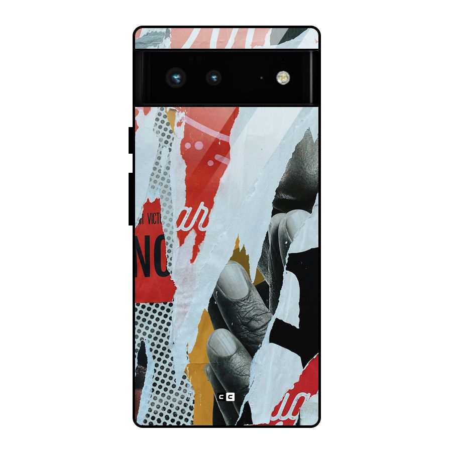 Fabulous Paper Cutout Glass Back Case for Google Pixel 6
