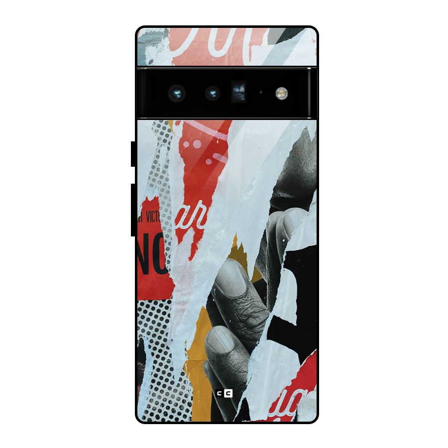 Fabulous Paper Cutout Glass Back Case for Google Pixel 6 Pro