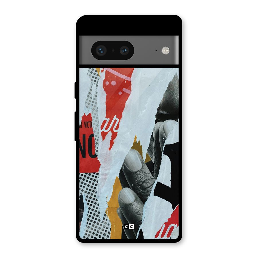 Fabulous Paper Cutout Glass Back Case for Google Pixel 7