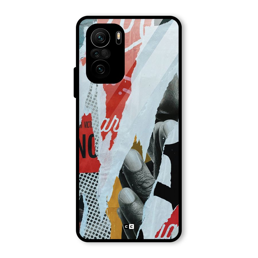 Fabulous Paper Cutout Glass Back Case for Mi 11X Pro