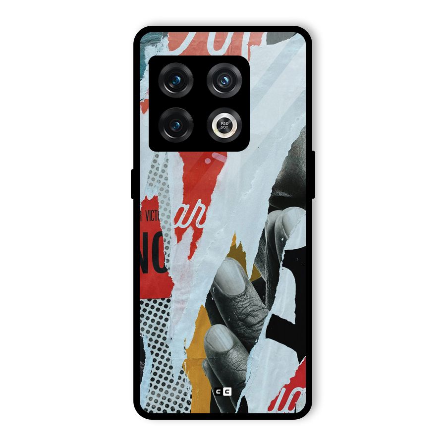 Fabulous Paper Cutout Glass Back Case for OnePlus 10 Pro 5G