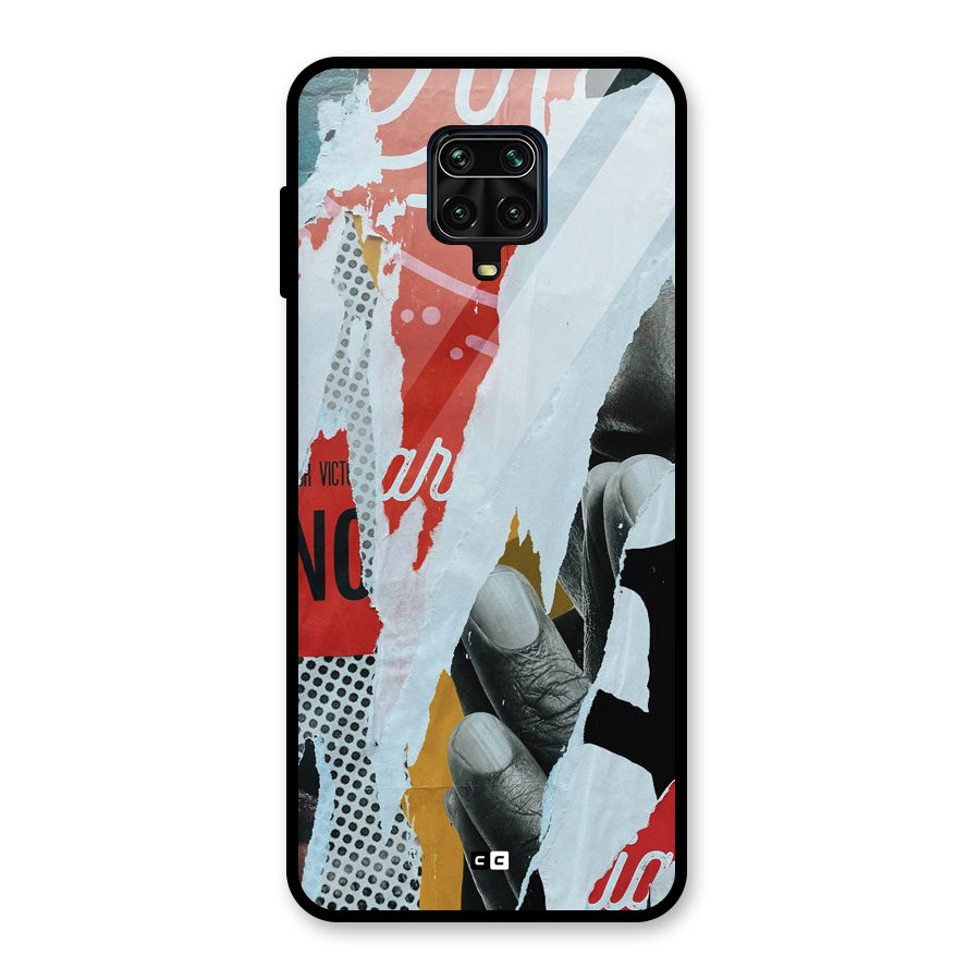 Fabulous Paper Cutout Glass Back Case for Poco M2 Pro
