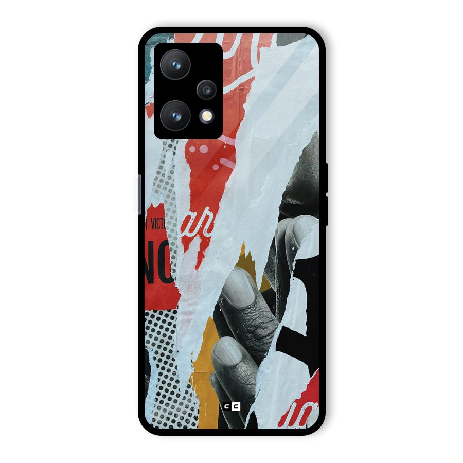 Fabulous Paper Cutout Glass Back Case for Realme 9 Pro 5G