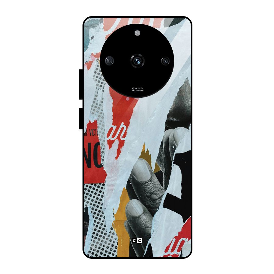 Fabulous Paper Cutout Glass Back Case for Realme Narzo 60 5G