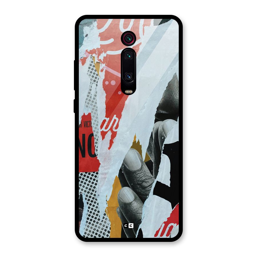 Fabulous Paper Cutout Glass Back Case for Redmi K20