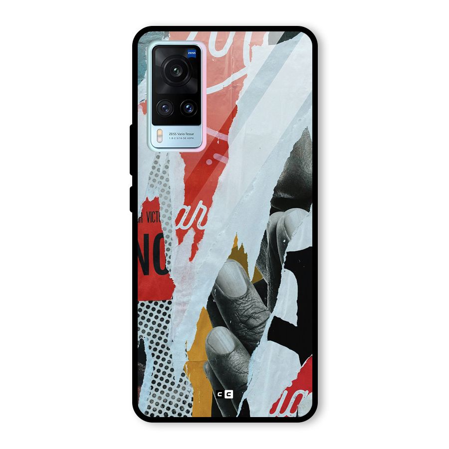 Fabulous Paper Cutout Glass Back Case for Vivo X60