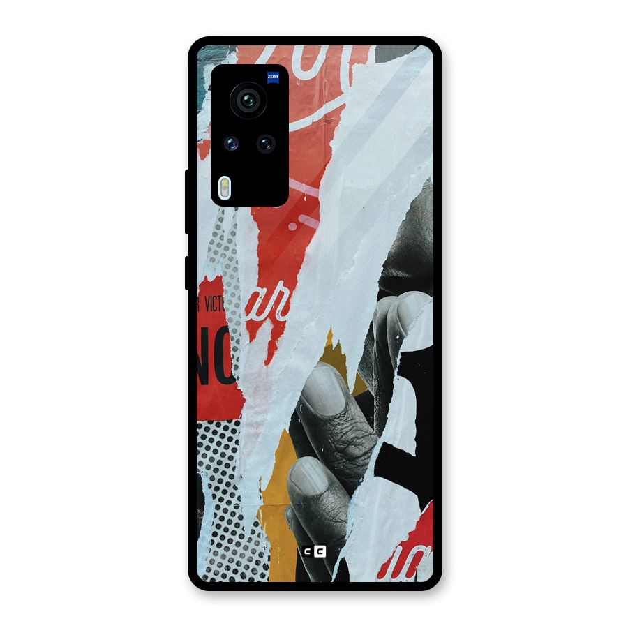 Fabulous Paper Cutout Glass Back Case for Vivo X60 Pro